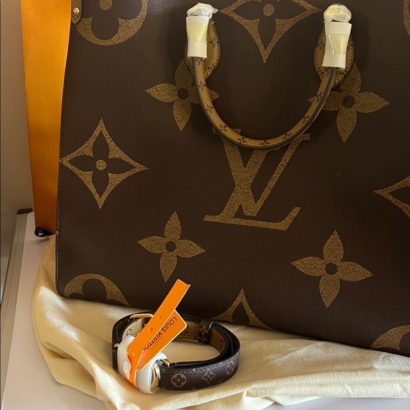 Women’s Designer Monogram Tote Large Bag - Picture 10 of 12